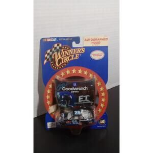Kevin Harvick #29 GM Goodwrench Service 2002 ET The Extra Terrestrial Hood Blue
